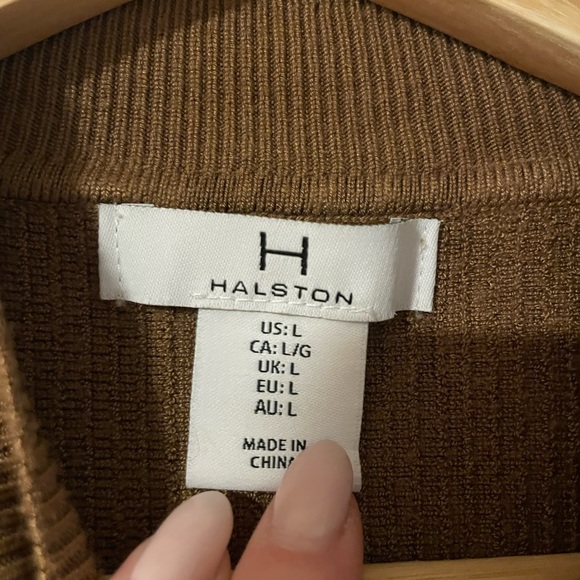 Halston Ribbed Tank Top - Picture 2 of 3